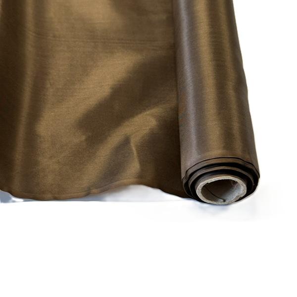 27m-Stck. Reinseiden Ponge 90cm breit braun